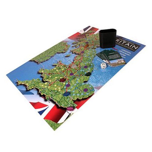 IDEAL, The Great Game of Britain: The Classic Race Game Along Britain's Historic Railway Networks, Classic Board Games, for 2-6 Players, Ages 7+ von John Adams