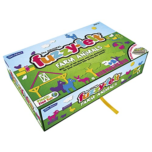 John Adams , The Original Fuzzy-Felt: Farm Animals - Let Your Creative Side Spring into Action, Preschool Toy, Ages 3+ John Adams , The Original Fuzzy-Felt: Farm Animals - Let Your Creative Side Spring into Action, Preschool Toy, Ages 3+ von John Adams