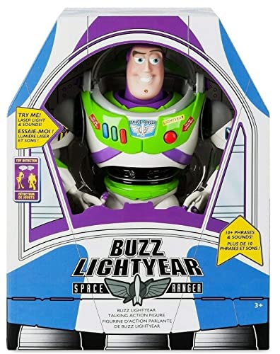 Disney Disney Advanced Talking Buzz Lightyear Actionfigur 12'' Offizielles Disney-Produkt. Ideales Spielzeug für Kinder und Jugendliche. von Toy Story