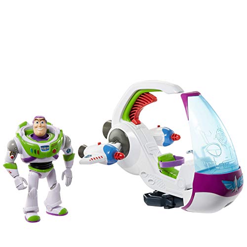 Toy Story GWY61 - Galaxy Explorer Spacecraft - w Buzz glow in the dark, ab 4 Jahren von Disney Pixar Toy Story