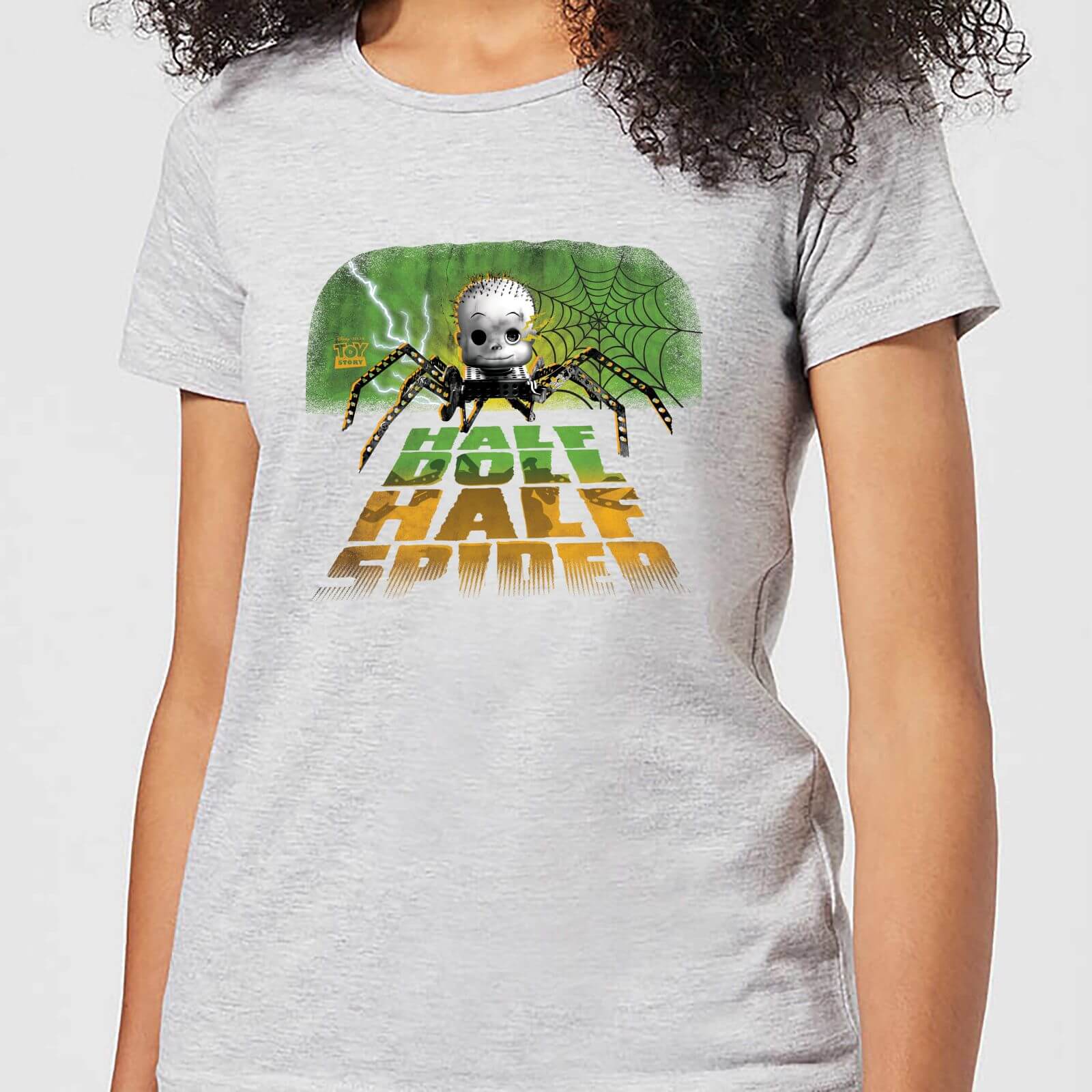 Toy Story Half Doll Half Spider Damen T-Shirt - Grau - M von Pixar