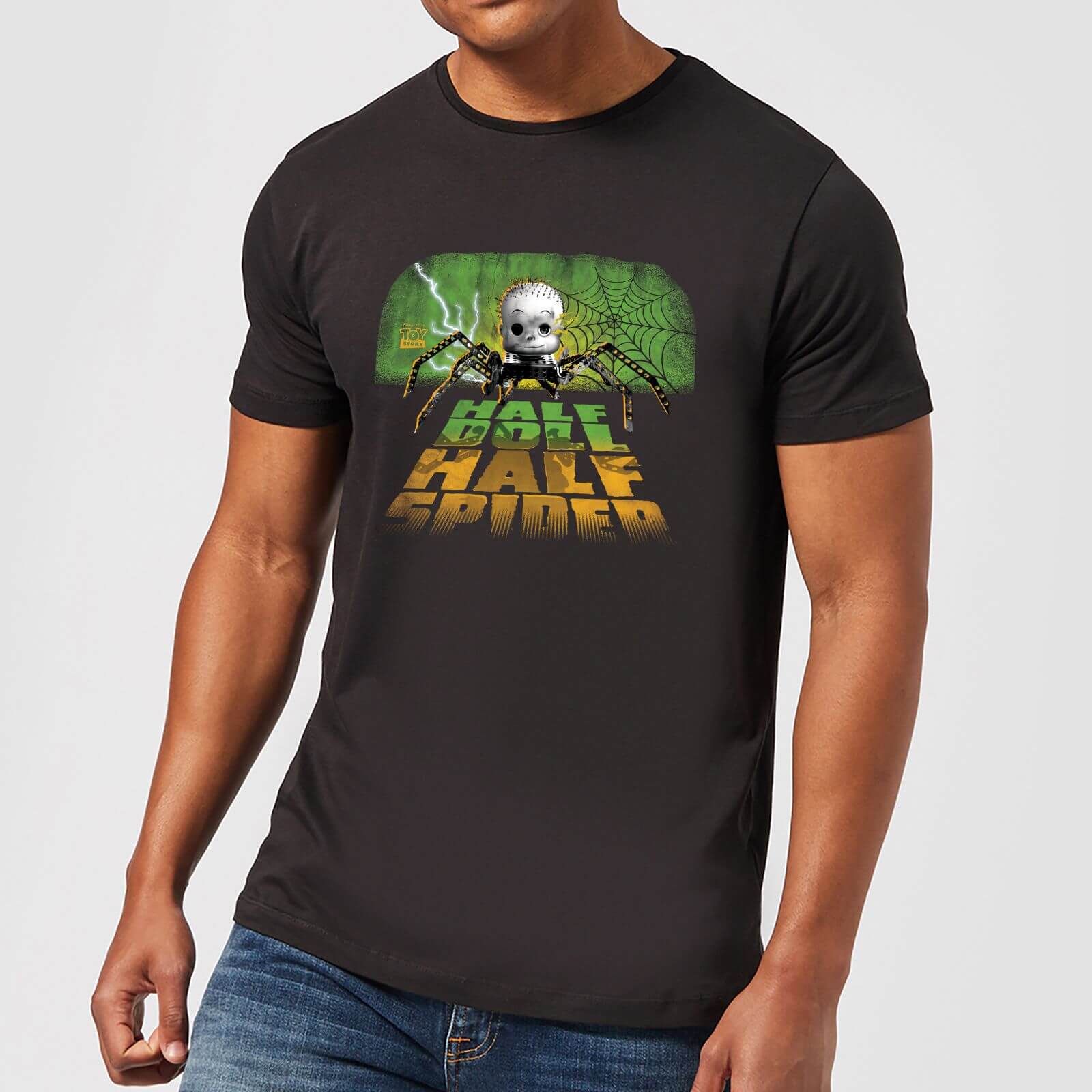 Toy Story Half Doll Half Spider Herren T-Shirt - Schwarz - S von Pixar