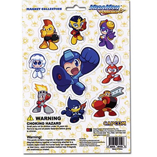 Megaman Powered Up Magnet Collection by Megaman von Toy Zany