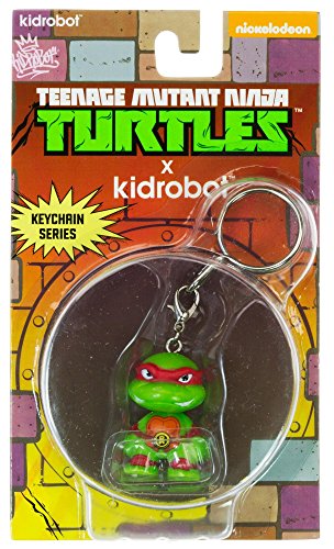 Kidrobot Keychain Teenage Mutant Ninja Turtles Raphael 4/24 von Toy Zany