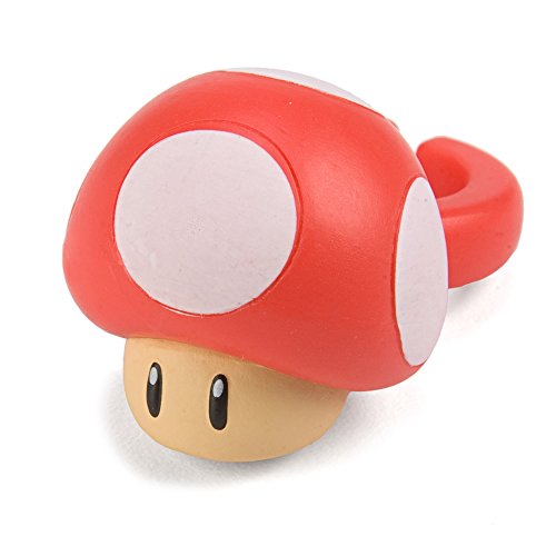 Toy Zany Super Mario Bros Red Super Mushroom Fashion Ring von Toy Zany