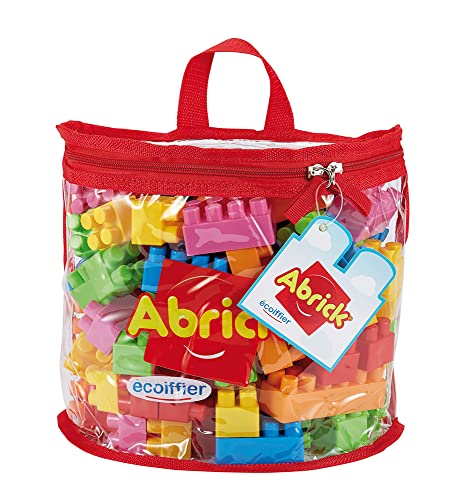 ToyCentre Ecoiffier Abrick 846 Set of 100 Building Blocks in a Semi-Circular Bag von Ecoiffier