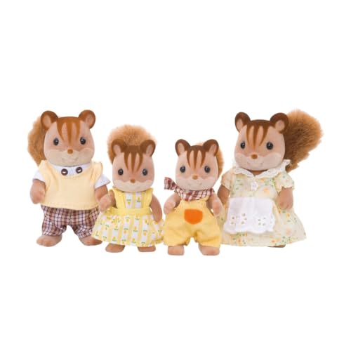 Sylvanian Families L4172 Walnuss Eichhörnchen Familie - Figuren für Puppenhaus Sylvanian Families L4172 Walnuss Eichhörnchen Familie - Figuren für Puppenhaus von Sylvanian Families