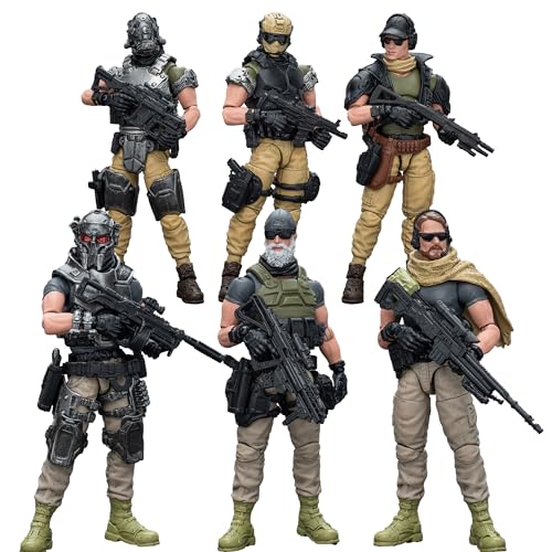 ToyCosmos JOYTOY 1/18 Actionfigur Kina Söldner Söldner Söldner Set mit 6 Figuren 7,6 cm hoch, Vorbestellung, bewegliches Modell, Sammelfigur ToyCosmos JOYTOY 1/18 Actionfigur Kina Söldner Söldner Söldner Set mit 6 Figuren 7,6 cm hoch, Vorbestellung, bewegliches Modell, Sammelfigur von ToyCosmos