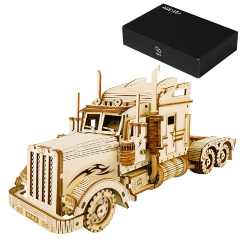 ToyGhillied 3D Auto LKW Holzpuzzle Modellbausatz, 286+ Teile DIY Schwerer Lastkraftwagen Holz Puzzle Modellbau, Selbstmontage Mechanisches Holzbausatz Weihnachten Deko Bildung Erwachsene ToyGhillied 3D Auto LKW Holzpuzzle Modellbausatz, 286+ Teile DIY Schwerer Lastkraftwagen Holz Puzzle Modellbau, Selbstmontage Mechanisches Holzbausatz Weihnachten Deko Bildung Erwachsene von ToyGhillied