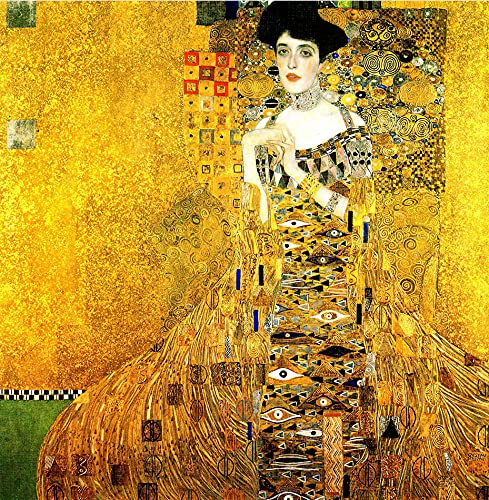 ToyHero 1000 Puzzles Gustav Klimt: Porträt von Adele Bloch - Berühmten Malerei Serie Museumssammlung Puzzles Qualität Puzzles 1000 Puzzleteile von Toy Hero
