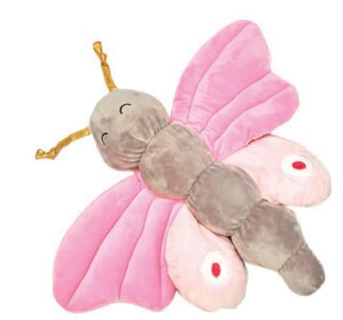 ToyToyToy Plüsch Schmetterling Plüschtier 30 cm Butterfly grau rosa ToyToyToy Plüsch Schmetterling Plüschtier 30 cm Butterfly grau rosa von ToyToyToy