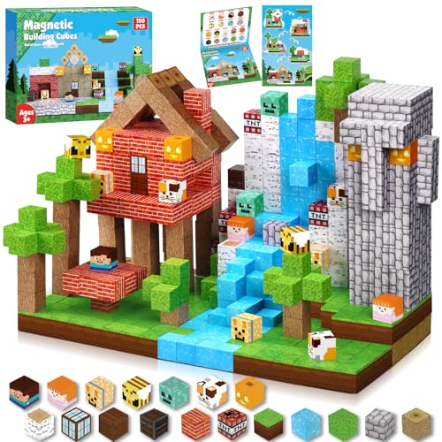 ToyUnited Magnetbausteine »Nightmare« 150 Teile XXL-Set – Kreatives 3D-Bauspielzeug Magnetische Bausteine für Kinder ab 3 | Sicher & STEM-Zertifiziert Geschenke für Kinder ToyUnited Magnetbausteine »Nightmare« 150 Teile XXL-Set – Kreatives 3D-Bauspielzeug Magnetische Bausteine für Kinder ab 3 | Sicher & STEM-Zertifiziert Geschenke für Kinder von ToyUnited