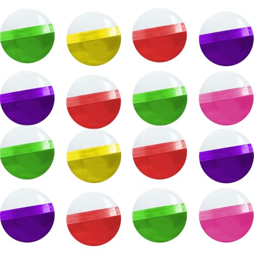50 Stück Kleine Runde Kapseln, Leere Klare Farbige Kapseln Verdrehte Runde Bälle Automaten Kaugummiautomaten Kapseln Preis Container Füllbar Überraschung Ball für Kinder Party Favorit Preis (Style-C) 50 Stück Kleine Runde Kapseln, Leere Klare Farbige Kapseln Verdrehte Runde Bälle Automaten Kaugummiautomaten Kapseln Preis Container Füllbar Überraschung Ball für Kinder Party Favorit Preis (Style-C) von Toyhood