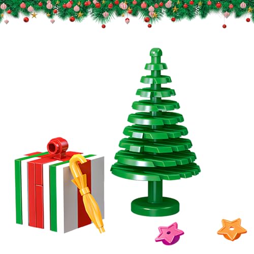 Mini Weihnachts Rentier-Baukasten, DIY Weihnachtsspielzeug Bausatz, 3D Weihnachtsmann Modellbaukasten, Mini-Bauklötze mit Weihnachtsbaum, für Kinder Jungen Mädchen Weihnachtsparty Geschenk (Grün B) Mini Weihnachts Rentier-Baukasten, DIY Weihnachtsspielzeug Bausatz, 3D Weihnachtsmann Modellbaukasten, Mini-Bauklötze mit Weihnachtsbaum, für Kinder Jungen Mädchen Weihnachtsparty Geschenk (Grün B) von Toyhood