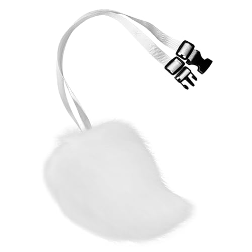 Toyhood Bunny Kostüm Zubehör, Plüsch Hasenschwanz, Ostern Party Kostüm Zubehör, für Kinder Erwachsene Ostern Party Dekoration (weiß) von Toyhood