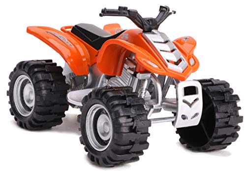 Toyland 11cm Quad-Bike mit Druckgussantrieb Designs - ORANGE - Jungenspielzeug von Toyland