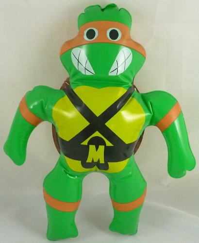 40cm Klassiker Teenage Mutant Ninja Turtles Aufblasbares Spielzeug - Orange Turtle - Michelangelo 40cm Klassiker Teenage Mutant Ninja Turtles Aufblasbares Spielzeug - Orange Turtle - Michelangelo von Toyland