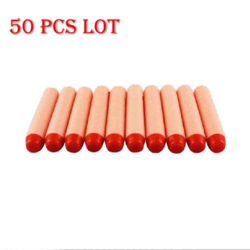 KT 50PCS 2,56 "Toy Gun Kugel NERF N-Strike Dart Rundkopf KT 50PCS 2,56 "Toy Gun Kugel NERF N-Strike Dart Rundkopf von Toyland