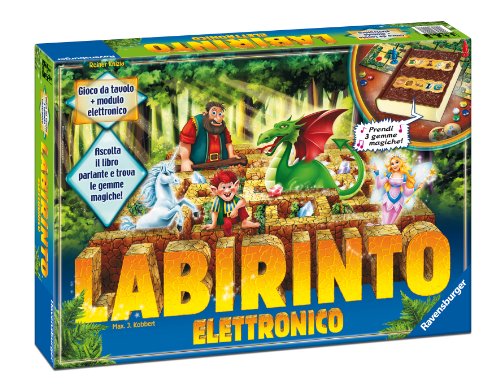 Ravensburger Italy - Elektronisches Labyrinth Brettspiele, Mehrfarbig, 26552 von Ravensburger