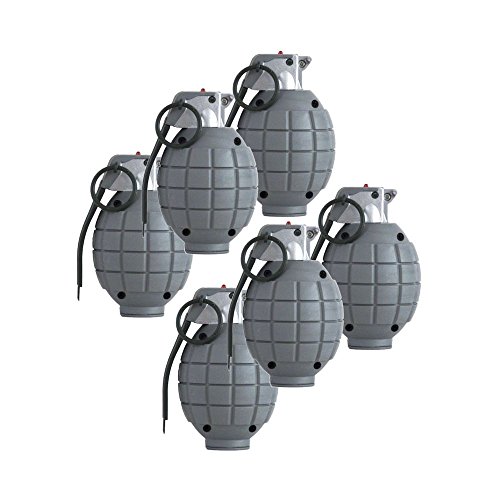 TOYLAND Kinder Armee SAS Toy Handgranaten - Set Von 6 Schwarz Dummy Granaten [Spielzeug] von Toyland