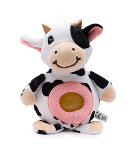 Toyland® 16 cm Farmyard Plüsch mit Squeezy Belly – Neuheit Squeeze Toys (Butterblume Kuh) von Toyland
