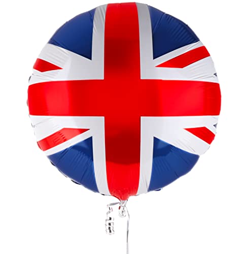 Toyland® 18 Zoll runder Union Jack Folienballon – Britische Partydekoration von Toyland