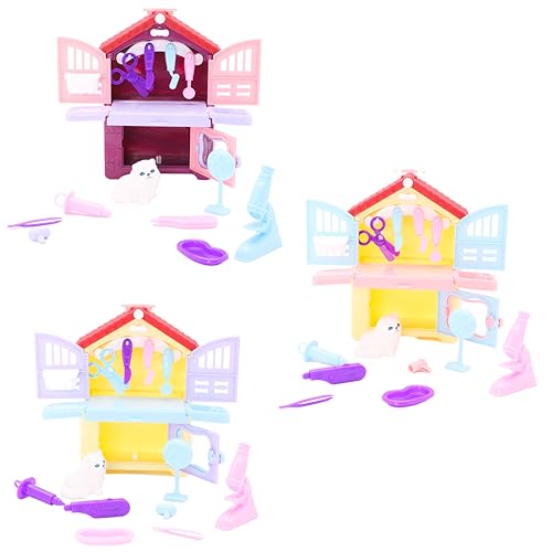 Toyland® 18-teiliges Purrfect Pets Tierarztzentrum – Tragetasche für Tierpflege – Fantasie-Spielset – Ab 3 Jahren von Toyland