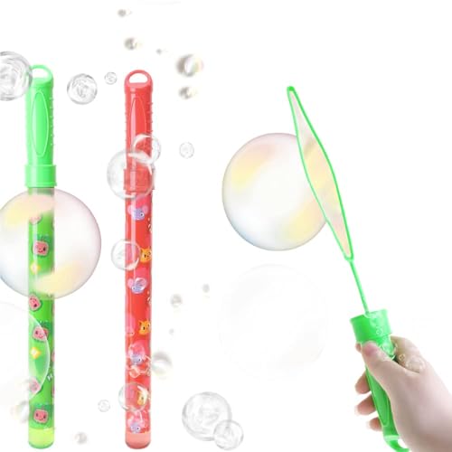 Toyland® 2er Pack Cocomelon Bubble Wands - Garten- und Outdoorspielzeug - Partytütenfüller von Toyland