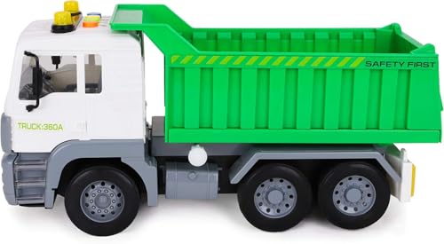 Toyland® - 30cm Kipper mit Licht & Sound - Jungen Bauspielzeug Fahrzeuge von Toyland