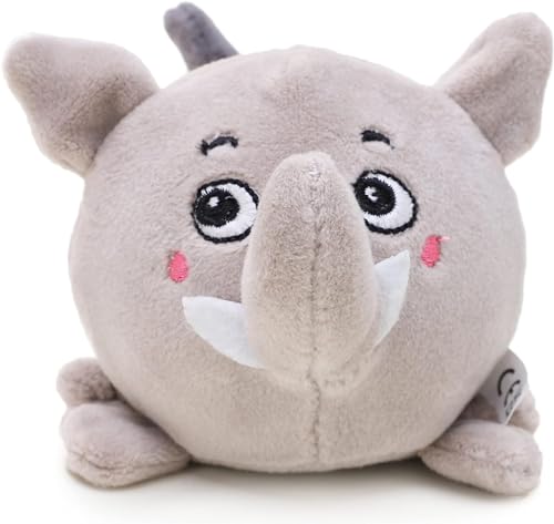 Toyland® 8 cm Furry Animal Jelly Squeezers – Neuartiges Kinderspielzeug – Elefant von Toyland