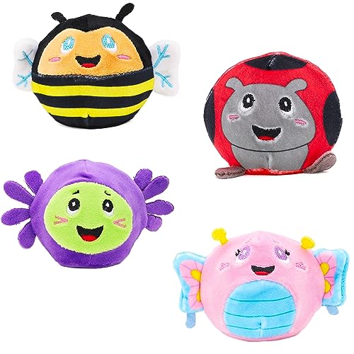 Toyland® 8 cm Gartenkäfer-Geleequetscher – originelles Quetschspielzeug für Kinder – 1 Stück nach dem Zufallsprinzip ausgewählt von Toyland
