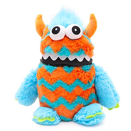 Toyland® 9" (23 cm) blaues und orangefarbenes Sorgenmonster-Plüschtier – liebt es, Deine Sorgen zu fressen von Toyland