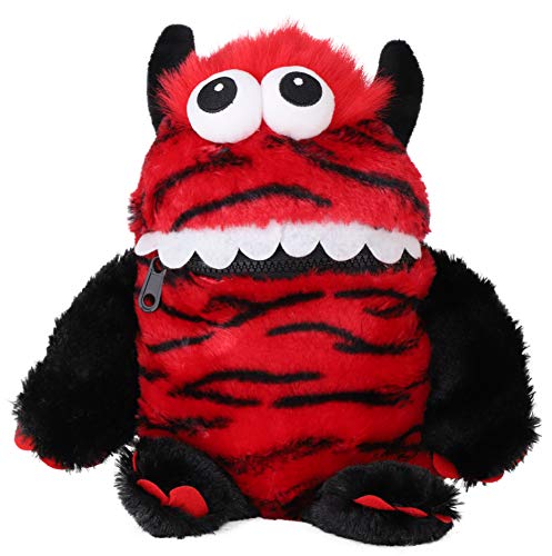 Toyland® 9 "(23cm) rot & schwarz Farbe Sorgen Monster Plüsch Stofftier - liebt es, Ihre Sorgen zu Essen von Toyland