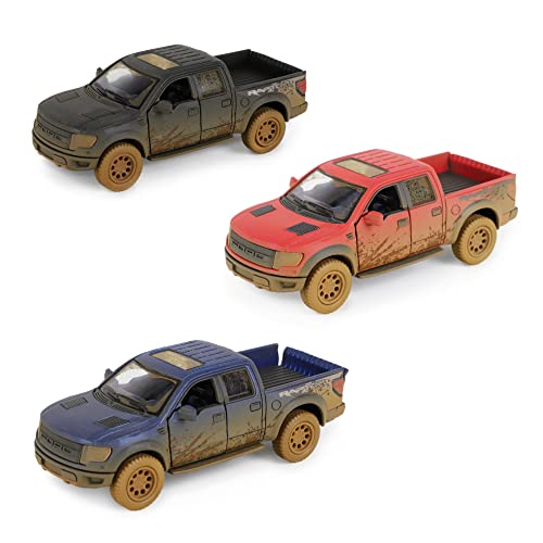 Toyland® Ford SVT Raptor SuperCrew Spielzeugauto – Maßstab 1:46 – 4 1 zufällig ausgewählt von Toyland