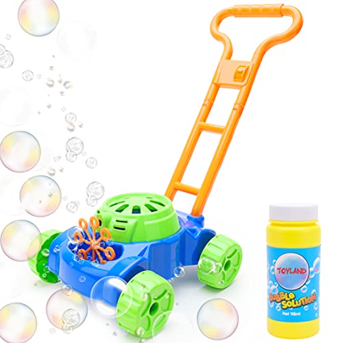 Toyland® Lawn Bubble Mower Rasenmäher zum Mitschieben - Spielzeug für draußen & zum Spielen im Garten von Toyland
