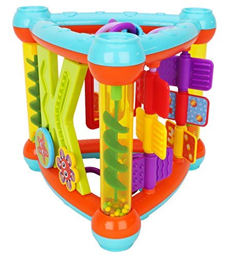 Toyland® Mein erstes Aktivitätsdreieck - 5-seitiges Lernen und Spaß - Babyspielzeug - 6 m + von Toyland