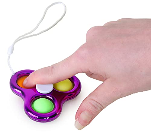 Toyland® Push Bubble Pop Bubble Sensorisches Zappelspielzeug (Pop-Spinner) von Toyland