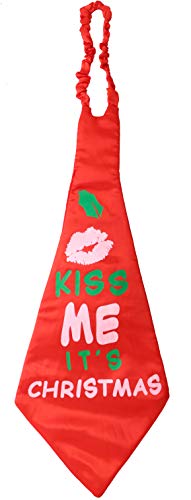 Toyland® Riesen 57cm 'Kiss Me It's Christmas' Neuheit Krawatte - Weihnachten Dress Up von Toyland