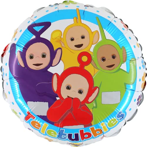 Toyland® Teletubbies 45,7 cm runder Folienballon – Tinky Winky, Dipsy, La La, Po – Partydekoration für Kinder von Toyland