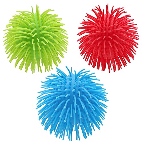 Toyland ® 10 cm Squeezee GOO Neuheit Fuzzy Balls – 3 Farben erhältlich – 1 zufällig ausgewählt – Fidget Fun Toys von Toyland