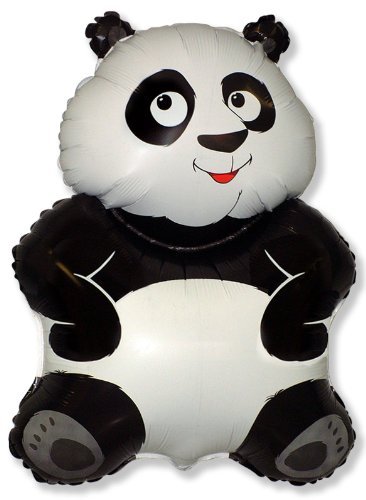 Toyland 26 "Big Panda Black & White Folienballon von Toyland