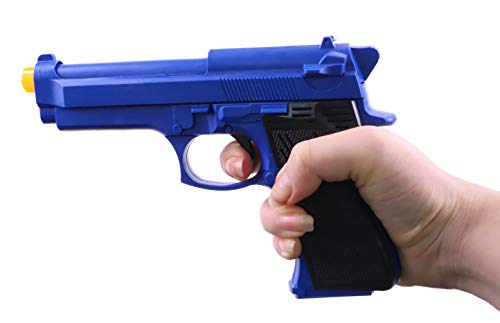 Toyland 28cm Blaue Spielzeugpistole mit Licht + Ton - Polizeispielrolle - Kostüm von Toyland
