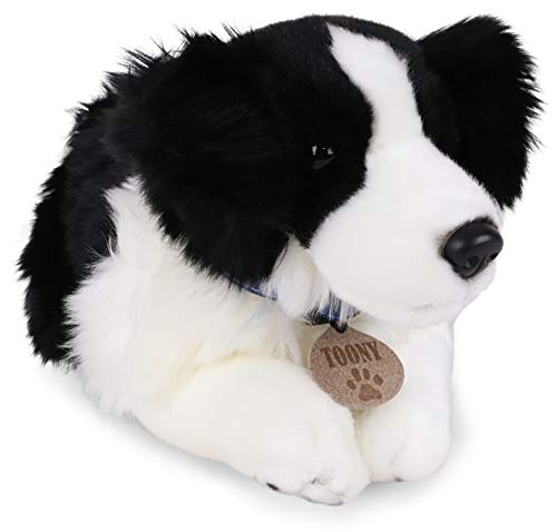 Toyland 35 cm großer Keel Toys Plüschhund – Plüschtiere für Kinder – exklusiv (Toony der Border Collie) von Toyland