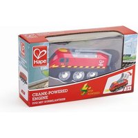 Drehe die Kurbel auf dieser schlauen kleinen Lokomotive, um genug Kraft zu erzeugen und zu speichern, um sie über die Gleise fahren zu lassen. Drehe die Kurbel auf dieser schlauen kleinen Lokomotive, um genug Kraft zu erzeugen und zu speichern, um sie über die Gleise fahren zu lassen. von Toynamics Europe GmbH