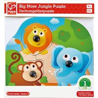 Greife die niedlichen Tiere an ihren großen Nasen und spiele dieses farbenfrohe Puzzle. Greife die niedlichen Tiere an ihren großen Nasen und spiele dieses farbenfrohe Puzzle. von Toynamics Europe GmbH