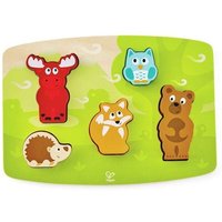Hape - Fühlpuzzle Waldtiere, 6 Teile Hape - Fühlpuzzle Waldtiere, 6 Teile von Toynamics