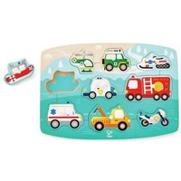 Hape - Puzzle Einsatzfahrzeuge, 10 Teile Hape - Puzzle Einsatzfahrzeuge, 10 Teile von Toynamics