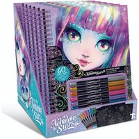 Nebulous Stars - Malbuch mit schwarzen Seiten von Toynamics