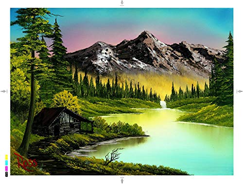 Bob Ross Mountain Retreat Nature Puzzle | 1000 Teile Puzzle Bob Ross Mountain Retreat Nature Puzzle | 1000 Teile Puzzle von Toynk