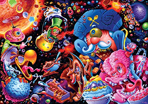 Cosmic Crunch Breakfast Müsli Puzzle von Joe Simko | 1000 Teile Puzzle von Toynk
